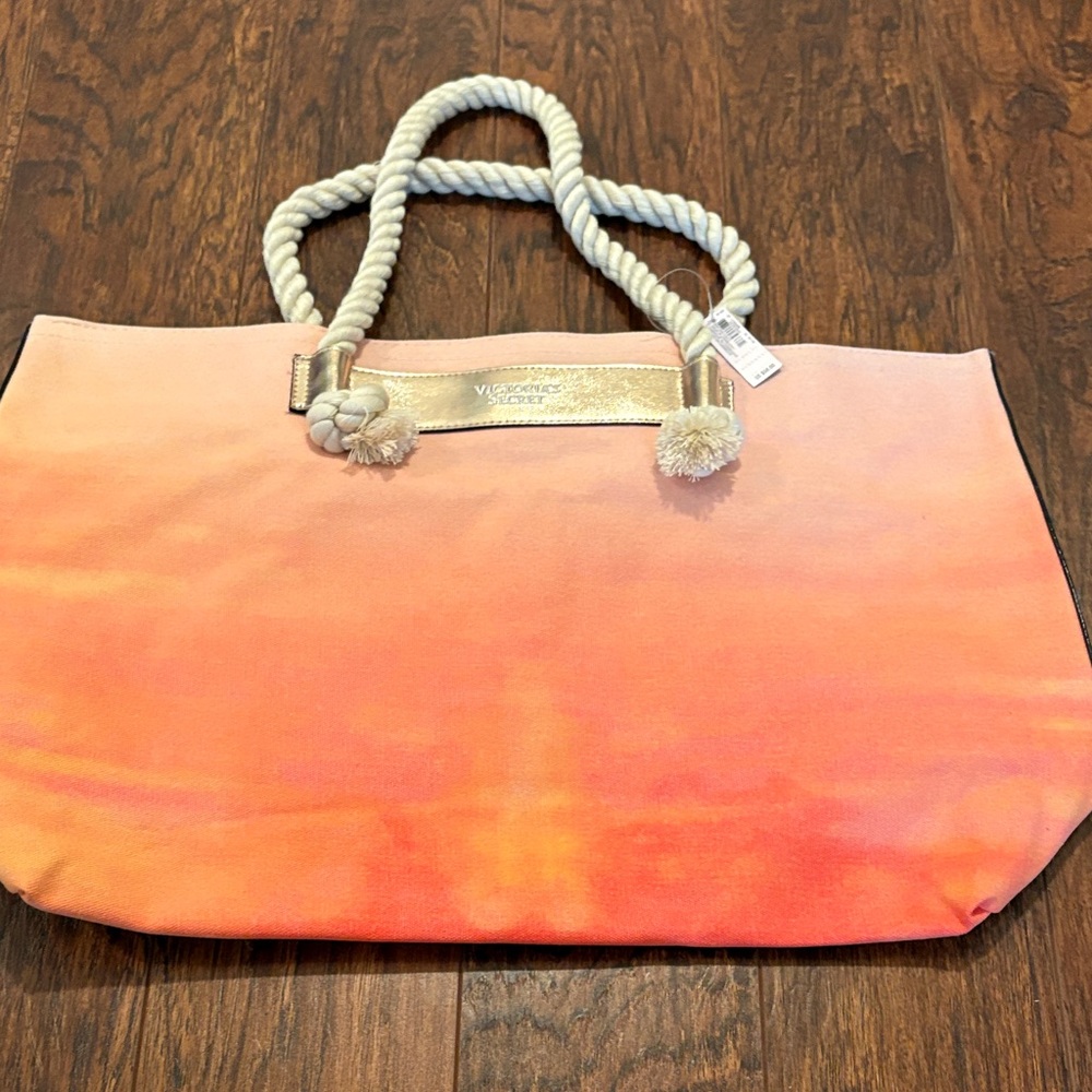 Victoria's Secret ombré tote bag